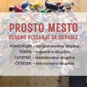 PROSTA MESTA skupina vadba na Vrhniki